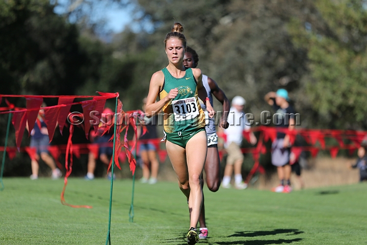 2015SIxcCollege-031.JPG - 2015 Stanford Cross Country Invitational, September 26, Stanford Golf Course, Stanford, California.